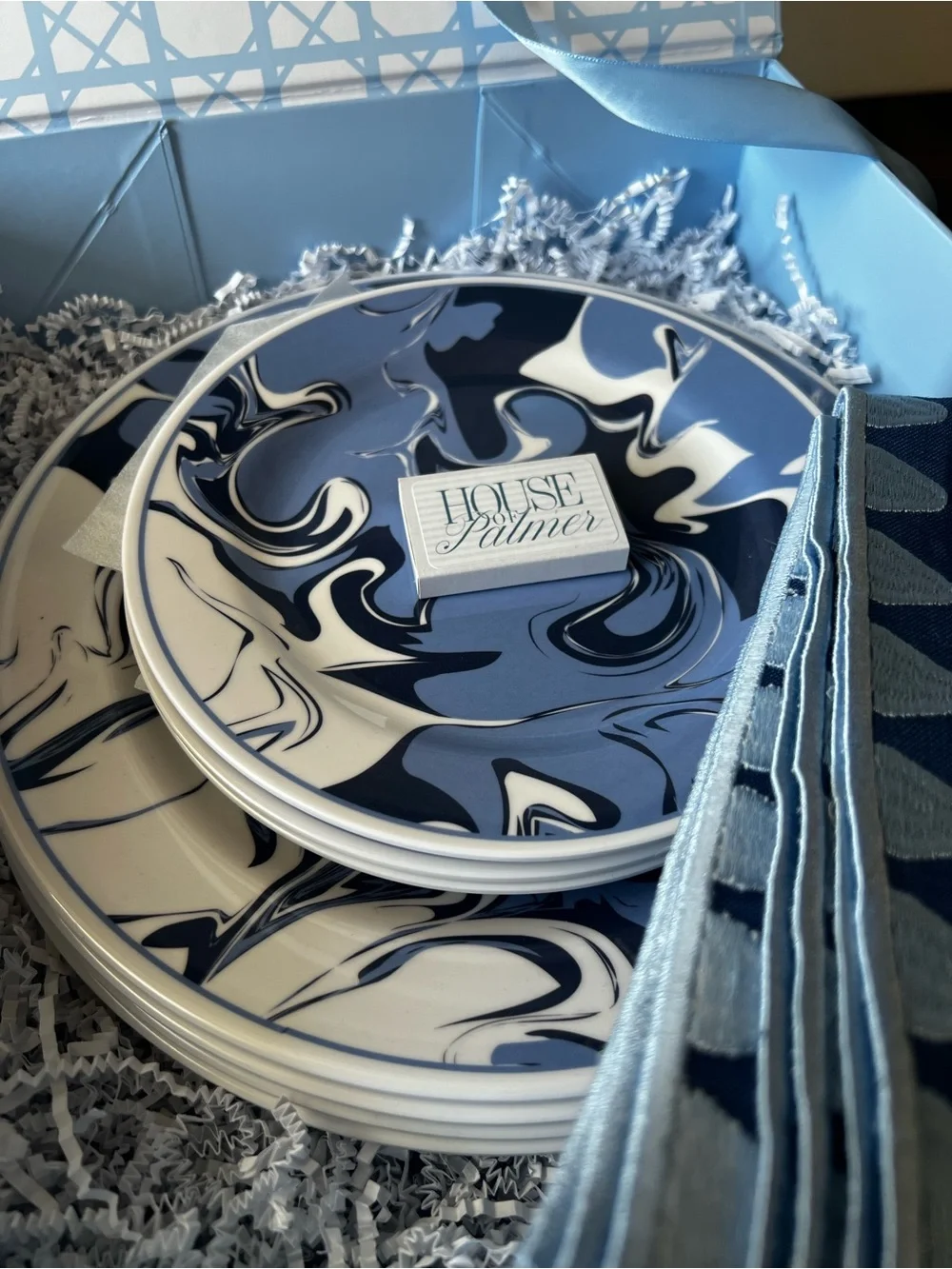 NWT - House of Palmer - The Blue Grotto Bundle - Outdoor Flatware